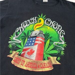 Y2K Cheech and Chong Shirt Large